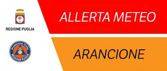 ALLERTA METEO ARANCIONE (MODERATA) : valida dalle ore 00:00 del 10.10.2026 per le successive 24 ore