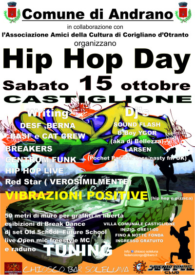programma evento hip hop day